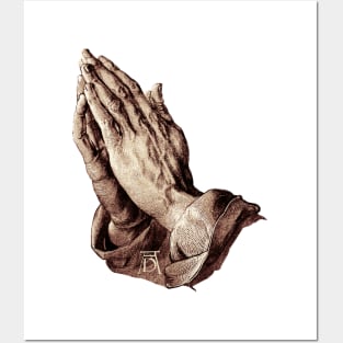 Praying Hands Posters and Art